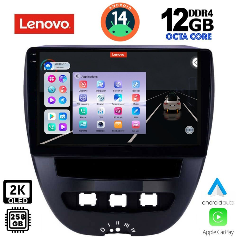 LENOVO SSZ 12707_CPA (10inc) MULTIMEDIA TABLET for CITROEN C1-PEUGEOT 107-TOYOTA AYGO mod. 2005-2014 LENOVO SSZ 12707_CPA (10inc) MULTIMEDIA TABLET for CITROEN C1-PEUGEOT 107-TOYOTA AYGO mod. 2005-2014