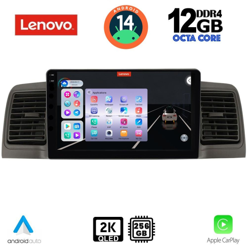 LENOVO SSZ 12712_CPA (9inc) MULTIMEDIA TABLET for TOYOTA COROLLA mod. 2001-2006