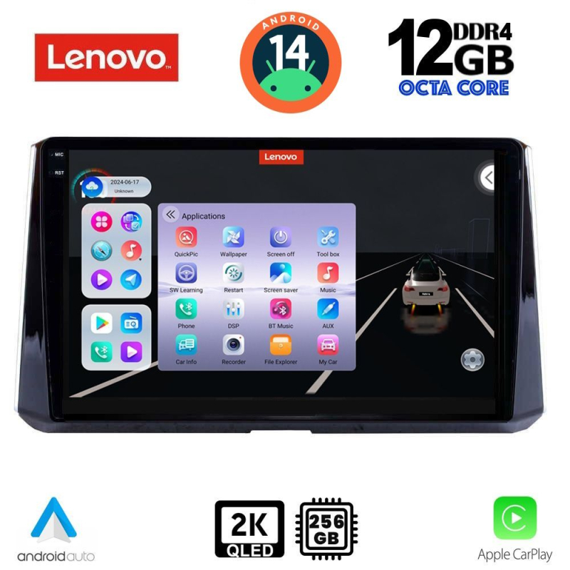 LENOVO SSZ 12716_CPA (10inc) MULTIMEDIA TABLET for TOYOTA COROLLA mod. 2019> LENOVO SSZ 12716_CPA (10inc) MULTIMEDIA TABLET for TOYOTA COROLLA mod. 2019>