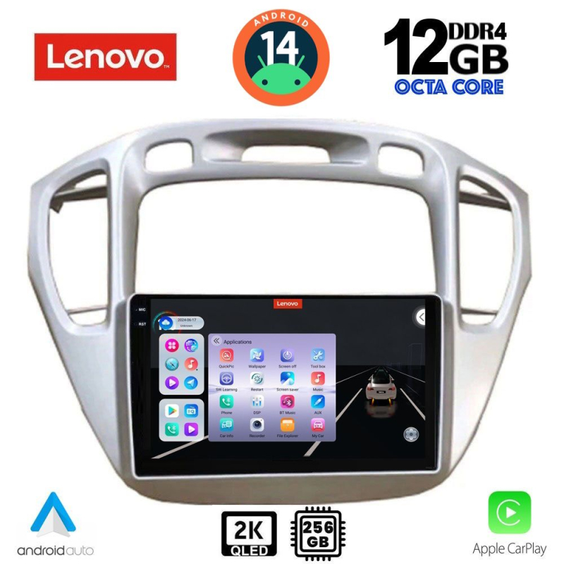 LENOVO SSZ 12718_CPA (9inc) MULTIMEDIA TABLET for TOYOTA HIGHLANDER mod. 2002-2009