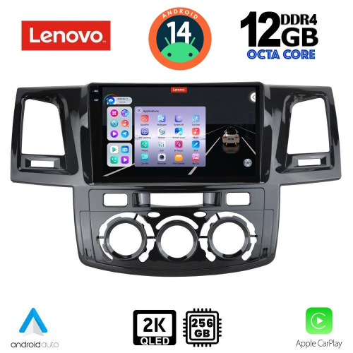 LENOVO SSZ 12720_CPA (9inc) MULTIMEDIA TABLET for TOYOTA HILUX mod. 2005-2016