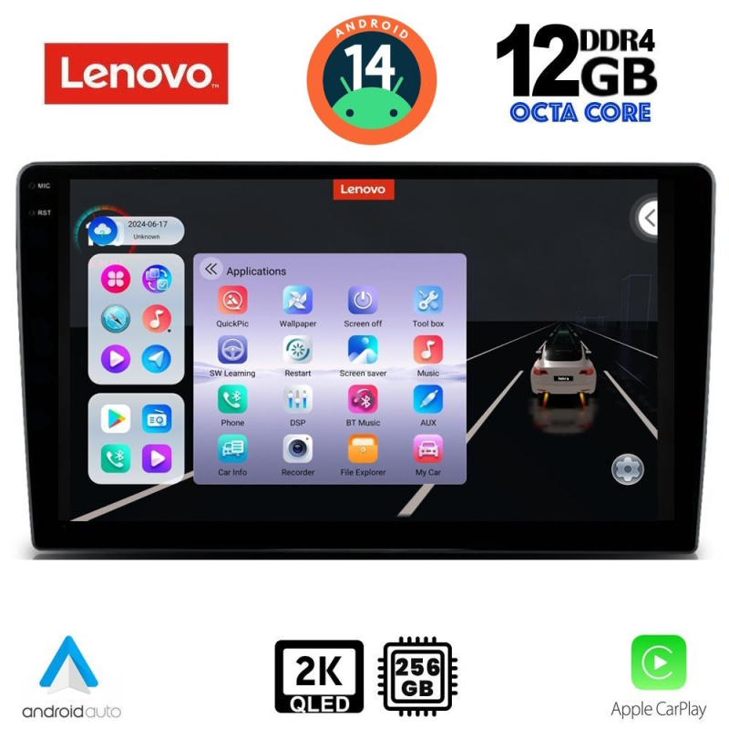 LENOVO SSZ 12722_CPA (9inc) MULTIMEDIA TABLET for TOYOTA LANDCRUISER mod. 1998-2003