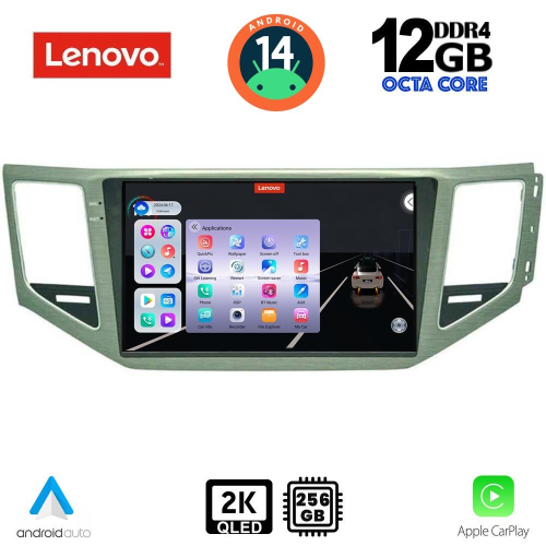LENOVO SSZ 12745_CPA (10inc) MULTIMEDIA TABLET for VW GOLF SPORTSVAN mod. 2014&gt;