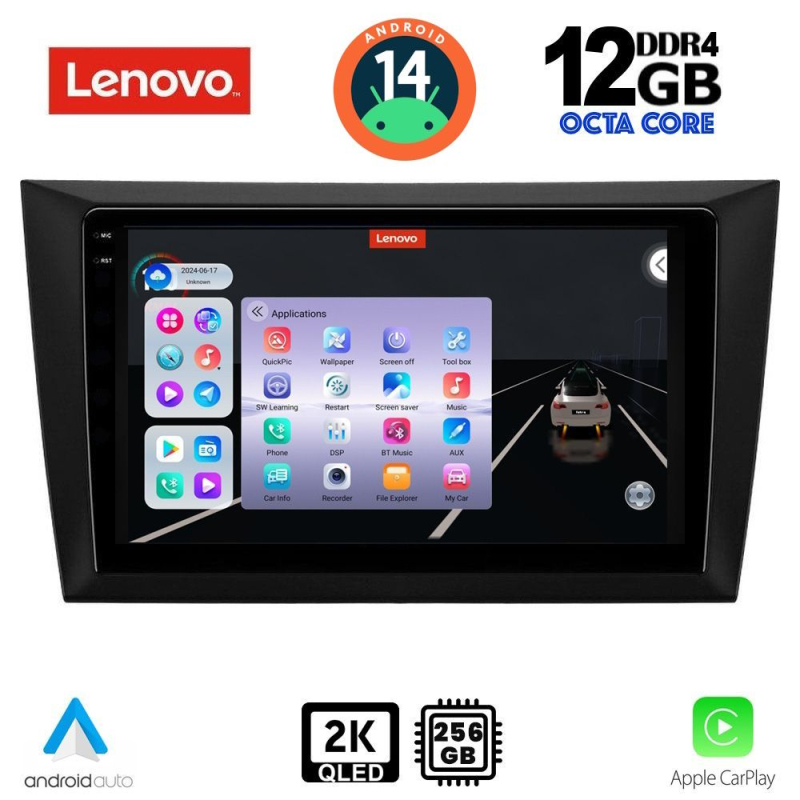 LENOVO SSZ 12746_CPA  (9inc) MULTIMEDIA TABLET for GOLF 6 mod. 2009-2012