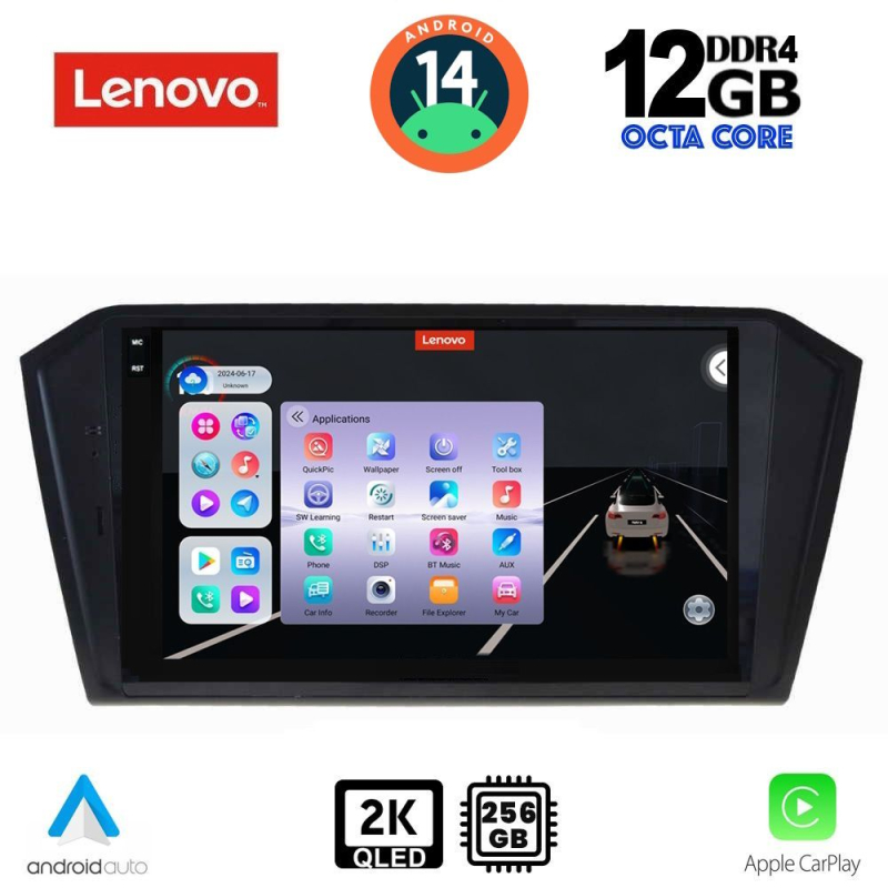 LENOVO SSZ 12750_CPA (10inc) MULTIMEDIA TABLET for VW PASSAT mod. 2016> LENOVO SSZ 12750_CPA (10inc) MULTIMEDIA TABLET for VW PASSAT mod. 2016>