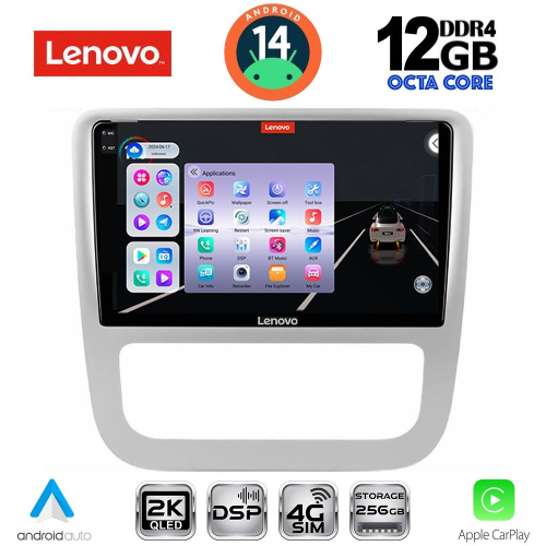 LENOVO SSZ 12751_CPA CLIMA (9inc) MULTIMEDIA TABLET for VW EOS mod. 2006&gt; - SCIROCCO mod. 2011-2014