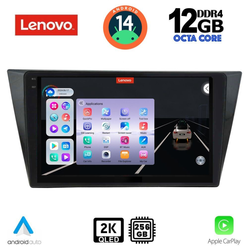 LENOVO SSZ 12761_CPA (10inc) MULTIMEDIA TABLET for VW TIGUAN mod. 2016>
