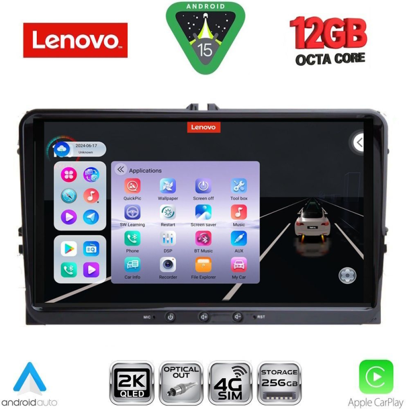 LENOVO SSZ 991_CPA (9'' DECK) MULTIMEDIA TABLET for VW GROUP mod. 2004-2020 LENOVO SSZ 991_CPA (9'' DECK) MULTIMEDIA TABLET for VW GROUP mod. 2004-2020