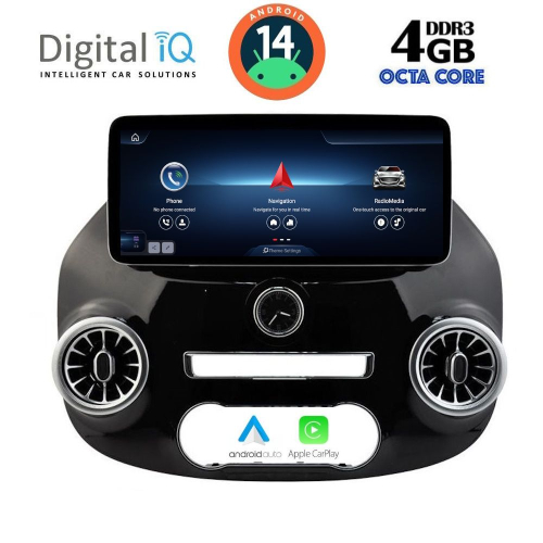 DIGITAL IQ TOP 16994_CPA (12.3inc) MULTIMEDIA SYSTEM for MERCEDES VITO - VIANO mod. 2015-2024