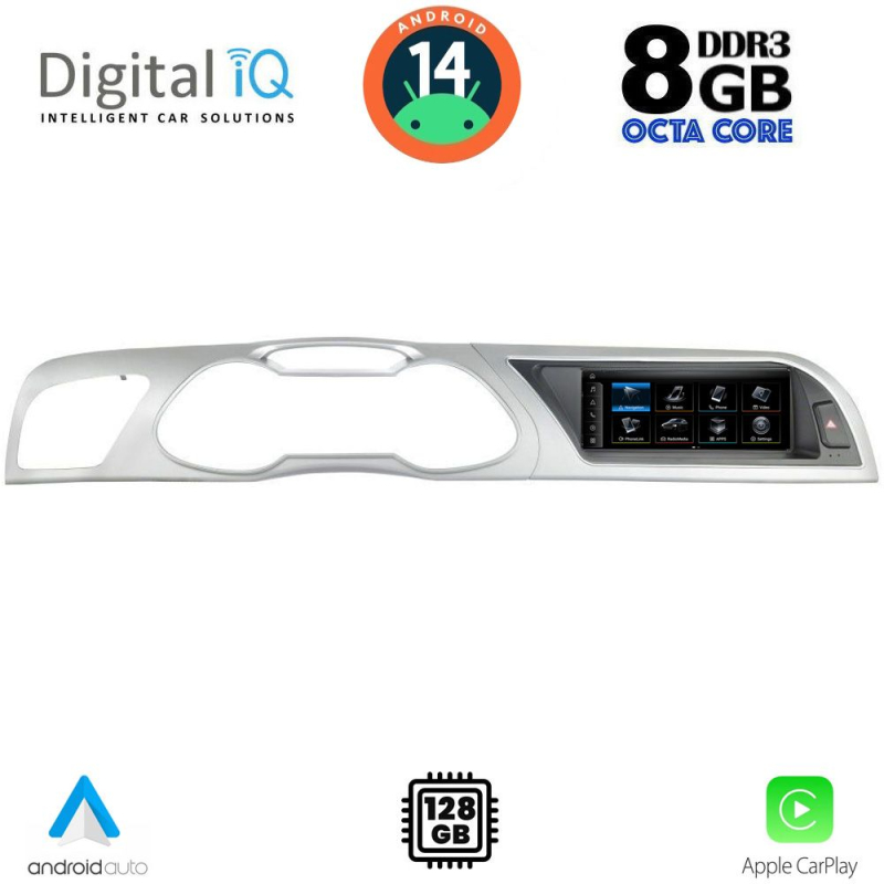 DIGITAL IQ TOP 16919_CPA (8.8inc) MULTIMEDIA SYSTEM for AUDI A4-A5 mod. 2012-2016