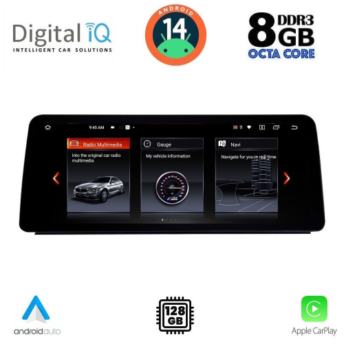 DIGITAL IQ TOP 17959_CPA (10.25'') (CIC) MULTIMEDIA SYSTEM for BMW S.5 (E60) mod. 2008-2011