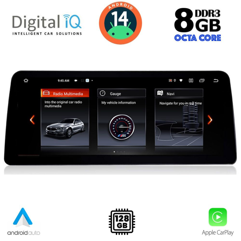 DIGITAL IQ TOP 17960_CPA (12.3") (CIC) MULTIMEDIA SYSTEM for BMW S.5 (F10-11) mod. 2010-2013