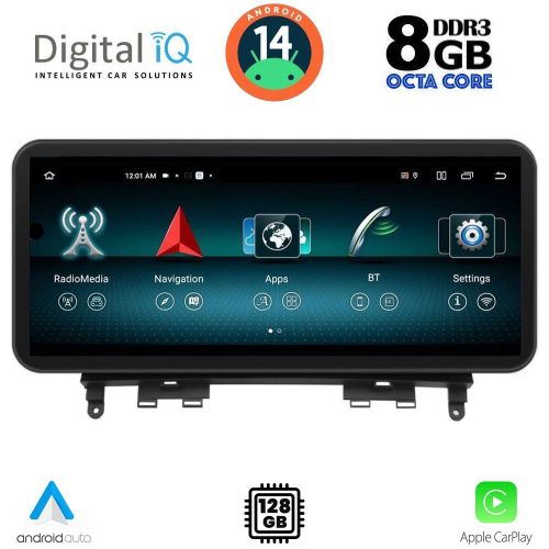 DIGITAL IQ TOP 17984_CPA (12.3&quot;) (NTG 4) MULTIMEDIA SYSTEM for MERCEDES C (W204) mod. 2007-2011
