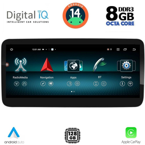DIGITAL IQ TOP 17999_CPA (12.3&quot;) (NTG 4,5) MULTIMEDIA SYSTEM for MERCEDES SLK (R172) mod. 2012-2016