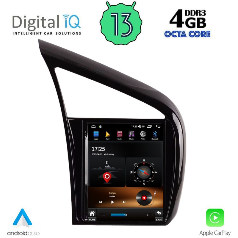 DIGITAL IQ TPF 1903_CPA (9.7inc) MULTIMEDIA SYSTEM for AUDI R8 mod. 2006-2015 DIGITAL IQ TPF 1903_CPA (9.7inc) MULTIMEDIA SYSTEM for AUDI R8 mod. 2006-2015