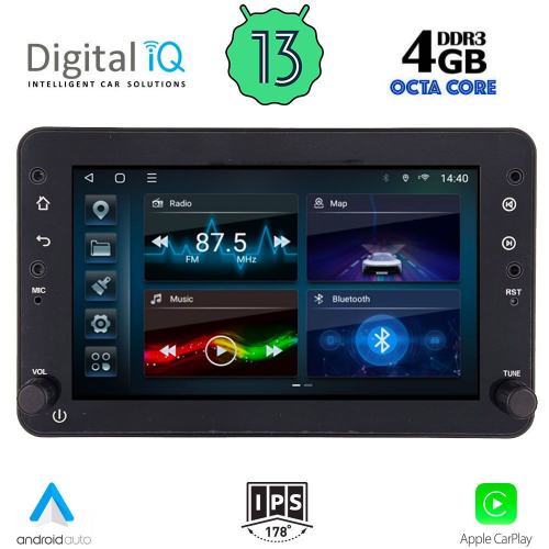 DIGITAL IQ TPF 359_CPA (7” DECK) MULTIMEDIA SYSTEM for ALFA ROMEO 159 – SPIDER – BRERA 2004-2012