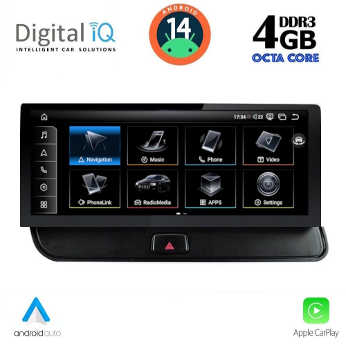 DIGITAL IQ TPG 15930_CPA (10.25inc) MULTIMEDIA SYSTEM for AUDI Q5 mod. 2008-2018