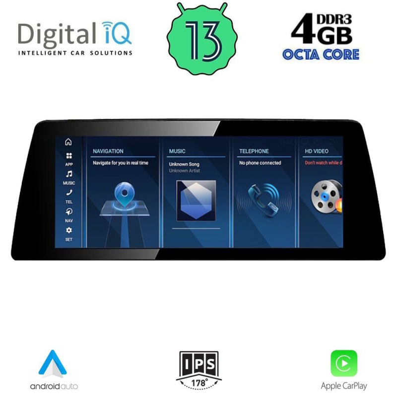 DIGITAL IQ TPG 15972_CPA (10.25inc) (CIC) MULTIMEDIA SYSTEM for BMW X3 (F25) mod. 2011-2013