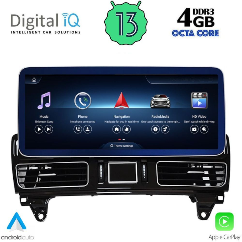 DIGITAL IQ TPG 15989_CPA (12.3inc) (NTG 5.0) MULTIMEDIA SYSTEM for MERCEDES GLE mod. 2016>