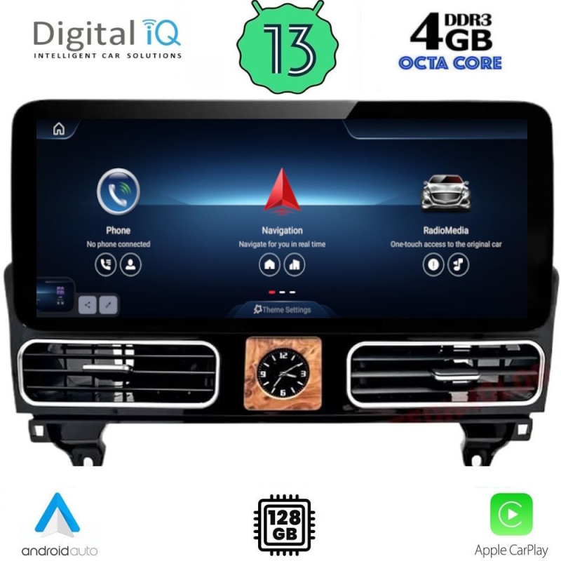 DIGITAL IQ TPG 15997_CPA (12.3'') MULTIMEDIA SYSTEM for MERCEDES ML (W166) mod. 2011-2019 (NTG 4.5)