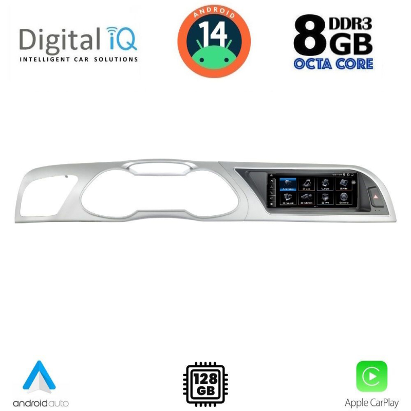 DIGITAL IQ TPK 16919_CPA (8.8inc) MULTIMEDIA SYSTEM for AUDI A4 mod. 2012-2016
