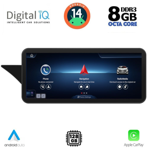 DIGITAL IQ TPK 17995_CPA (12.3inc) (NTG 5) MULTIMEDIA SYSTEM for MERCEDES GLK (X204) mod. 2008-2012