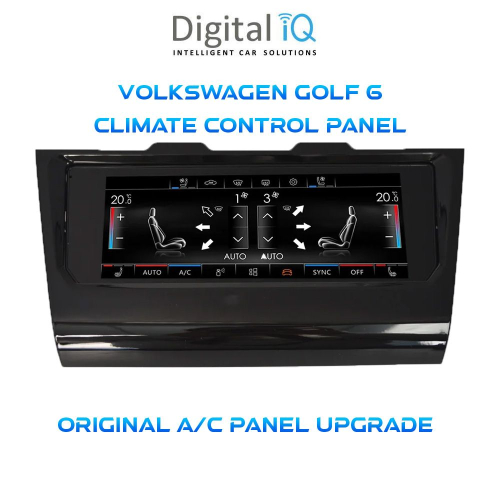 DIGITAL IQ CCP 746_CP (6.9&quot;) (PQ) VW GOLF 6 mod. 2008-2013 CLIMATE CONTROL PANEL