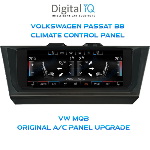 DIGITAL IQ CCP 750_CP (6.9&quot;) (MQB) VW PASSAT B8 - ARTEON mod. 2016&gt; CLIMATE CONTROL PANEL