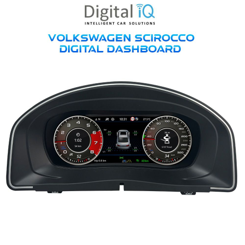 DIGITAL IQ DDD 736_IC (12.5&quot;) VW SCIROCCO mod. 2008-2017 DIGITAL DASHBOARD