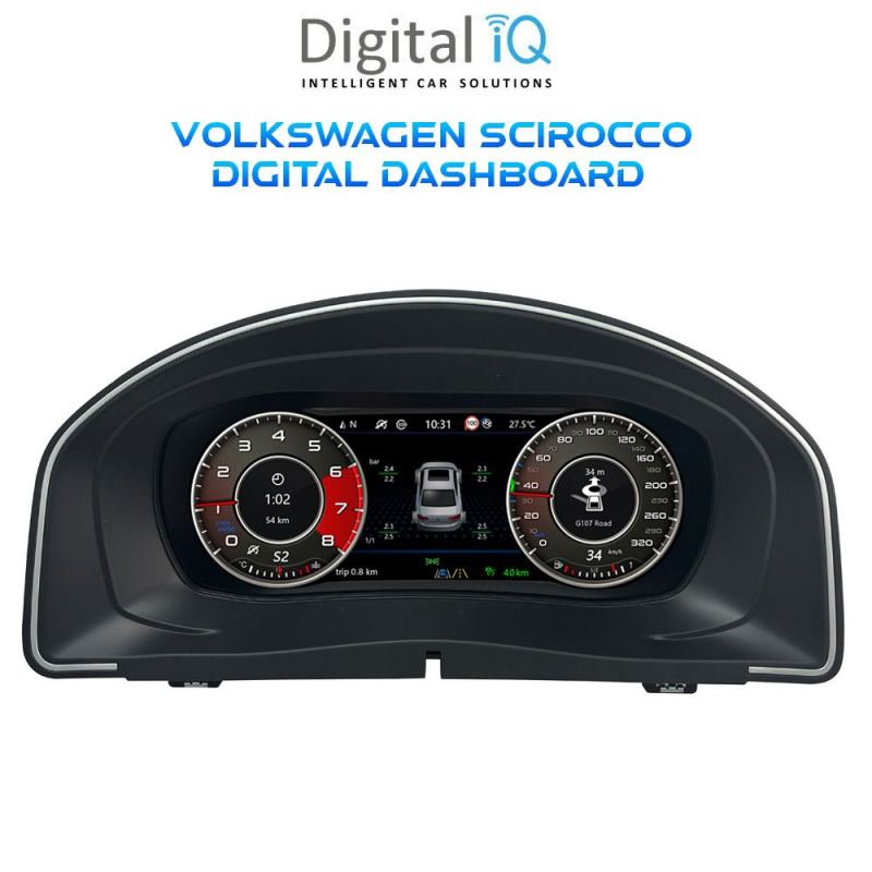 DIGITAL IQ DDD 736_IC (12.5") VW SCIROCCO mod. 2008-2017 DIGITAL DASHBOARD