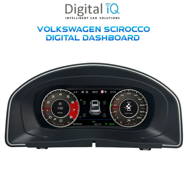 DIGITAL IQ ASC 736_DC (12.5") DIGITAL CLUSTER for VW SCIROCCO mod. 2008-2017