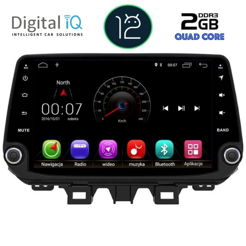 DIGITAL IQ X336M_GPS (9'' DECK) MULTIMEDIA SYSTEM for HYUNDAI TUCSON mod. 2019> DIGITAL IQ X336M_GPS (9'' DECK) MULTIMEDIA SYSTEM for HYUNDAI TUCSON mod. 2019>