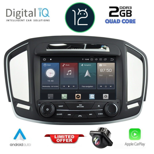 DIGITAL IQ X423_CPA (8'' DVD) MULTIMEDIA SYSTEM for OPEL INSIGNIA mod. 2013-2018