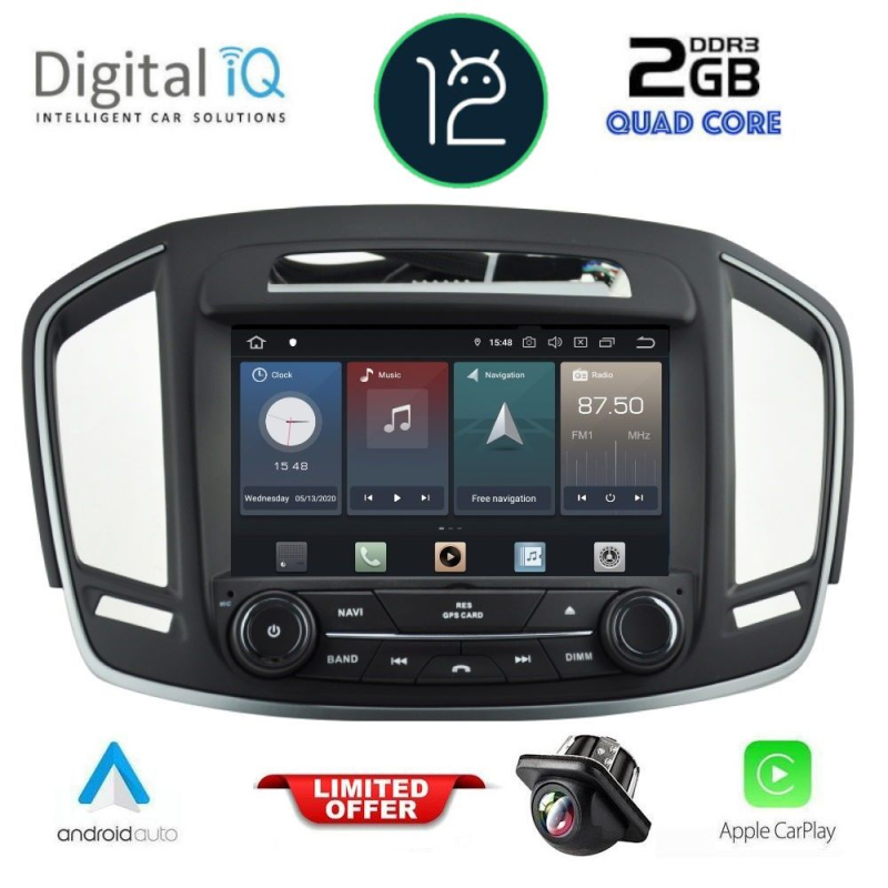 DIGITAL IQ X423_CPA (8'' DVD) MULTIMEDIA SYSTEM for OPEL INSIGNIA mod. 2013-2018 DIGITAL IQ X423_CPA (8'' DVD) MULTIMEDIA SYSTEM for OPEL INSIGNIA mod. 2013-2018