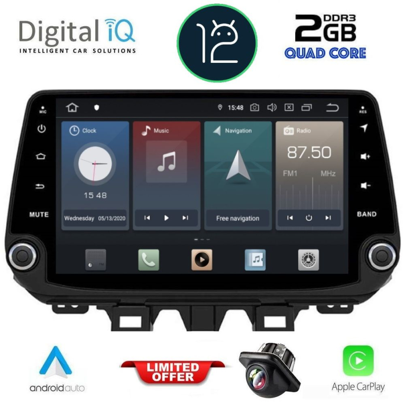 DIGITAL IQ X436_GPS (9'' DECK) MULTIMEDIA SYSTEM for HYUNDAI TUCSON mod. 2019> DIGITAL IQ X436_GPS (9'' DECK) MULTIMEDIA SYSTEM for HYUNDAI TUCSON mod. 2019>
