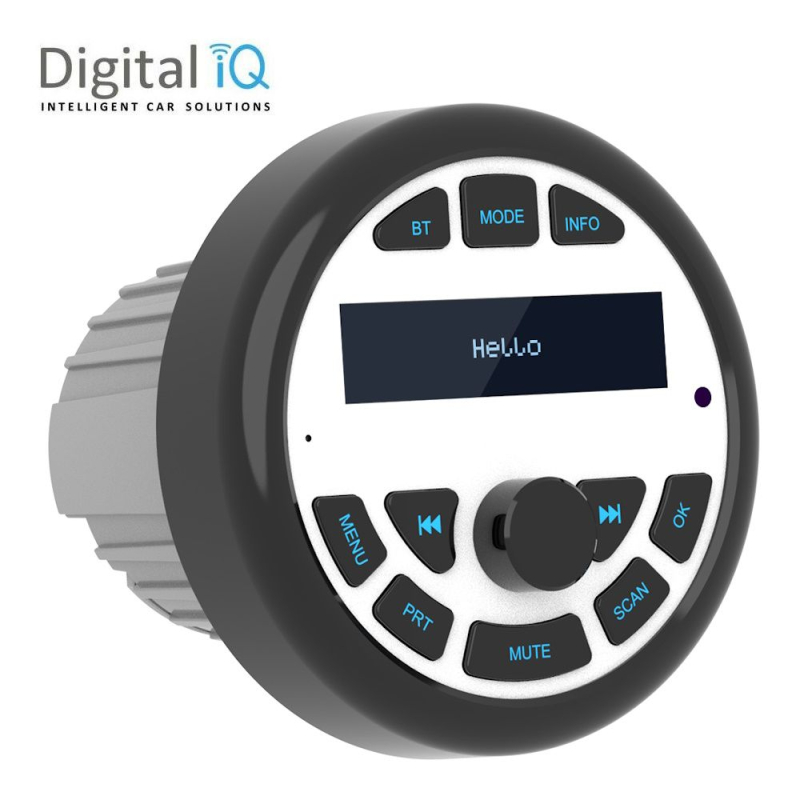 DIQ YT830WB (RADIO - BT 5.0 - USB - AUX - 110mm) DIQ YT830WB (RADIO - BT 5.0 - USB - AUX - 110mm)