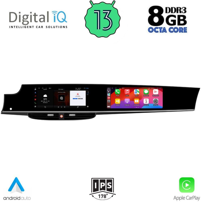 DIGITAL IQ ZFG 733_CPA (12.3" + 11.4") (PCM 3.1) DUAL SCREEN MULTIMEDIA SYSTEM for PORSCHE PANAMERA mod. 2010-2016