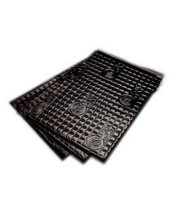 SILENT COAT 2mm Mat Volume Black (Αντικραδασμικό Φύλλο Αυτοκινήτου 375x250mm - 20pc - 1,875τ.μ.)