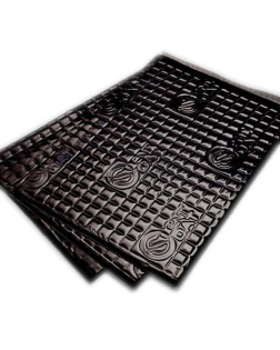 SILENT COAT Extra Mat Black Bulk Pack 4mm Σετ 23 φύλλα (Αντικραδασμικό Φύλλο Αυτοκινήτου 375x250mm)