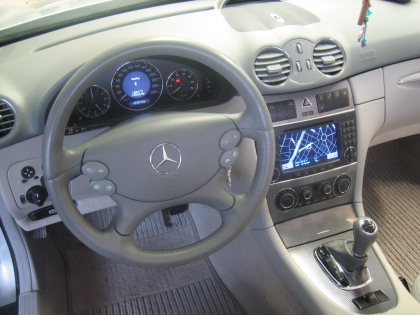 Εγκατάσταση TV Tuner στο εργοστασιακό σύστημα Command σε Mercedes CLK 200.