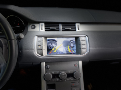 Εγκατάσταση Apple Carplay/Android Auto, Rear view Camera σε Range Rover Evoque 2016.