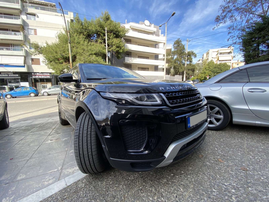 Εγκατάσταση Apple Carplay/Android Auto, Rear view Camera σε Range Rover Evoque 2016.