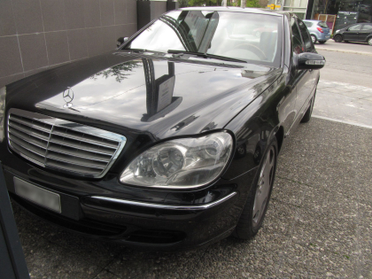 Εγκατάσταση TV Tuner με DVB-T σε Mercedes-Benz S600.