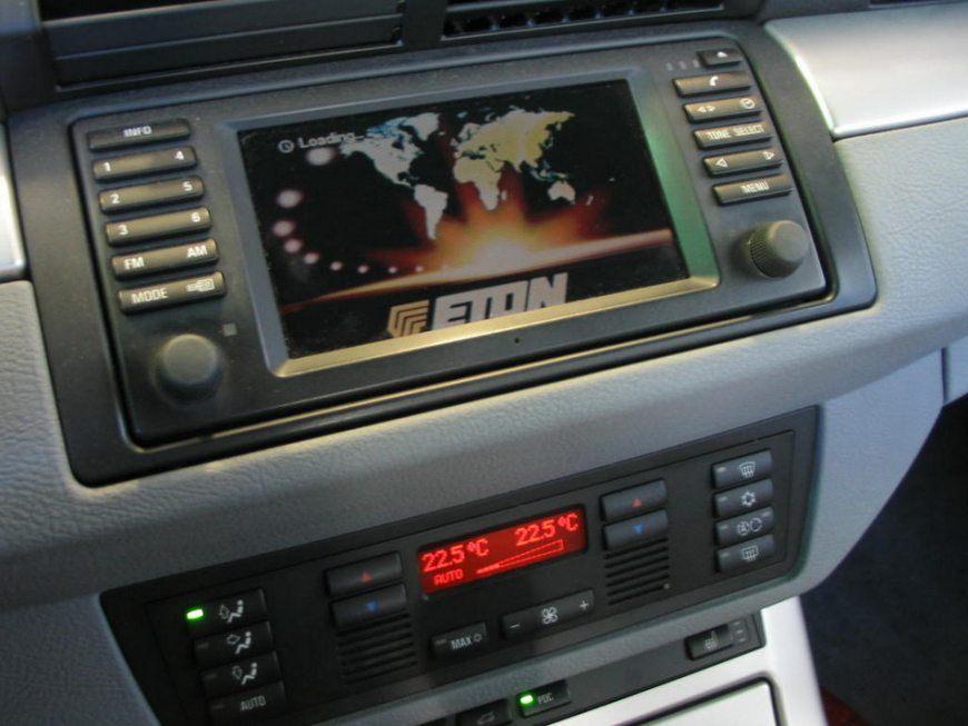 Εγκατάσταση Car Cinema συστήματος Eton με PlayStation σε BMW X5 4.4.