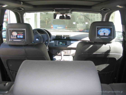 Εγκατάσταση Car Cinema Kenwood & Eton σε BMW X5.