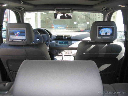Εγκατάσταση Car Cinema Kenwood & Eton σε BMW X5.