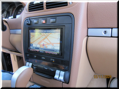 Εγκατάσταση Car Cinema Navigation Kenwood DNX9240BT σε Porsche Cayenne.