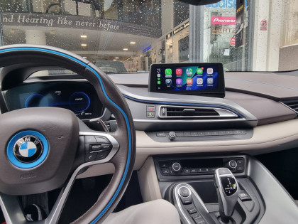 Εγκατάσταση Ασύρματου CarPlay & Android Auto σε BMW i8 με Διατήρηση Εργοστασιακών Λειτουργιών