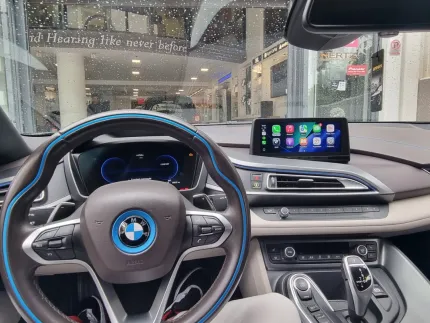 Εγκατάσταση Ασύρματου CarPlay & Android Auto σε BMW i8 με Διατήρηση Εργοστασιακών Λειτουργιών