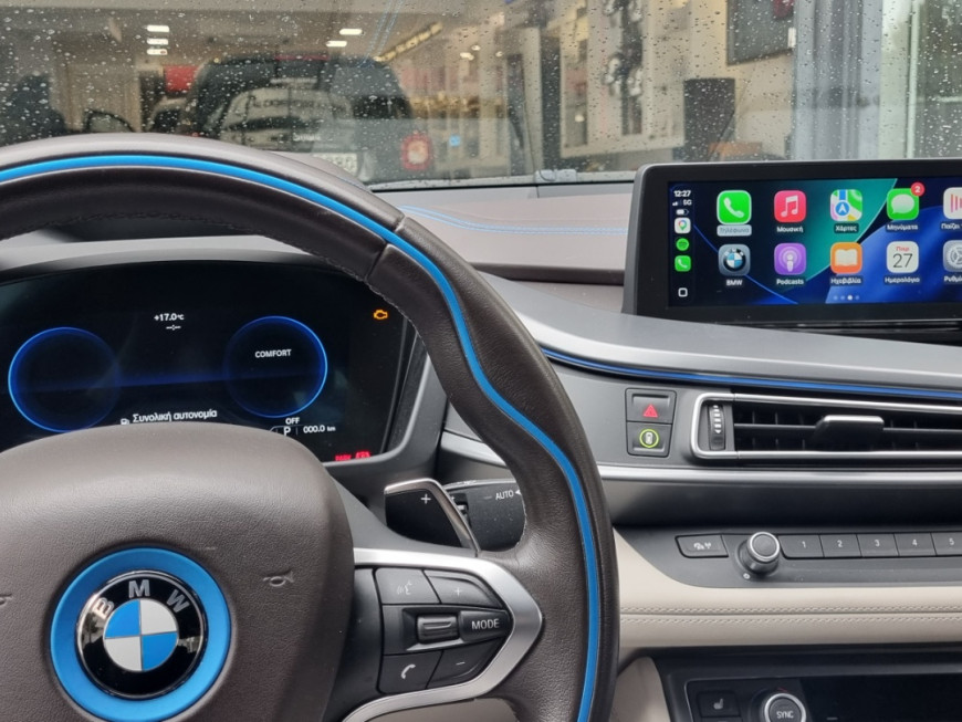 Εγκατάσταση Ασύρματου CarPlay & Android Auto σε BMW i8 με Διατήρηση Εργοστασιακών Λειτουργιών